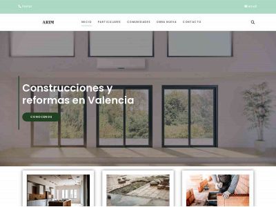 arimconstrucciones.com snapshot