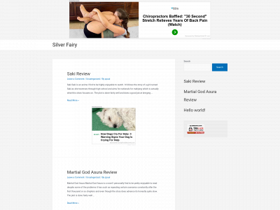 silverfairys.com snapshot