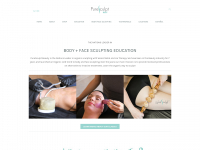 www.puresculptbeauty.com snapshot