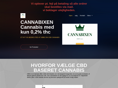 cannabixen.dk snapshot