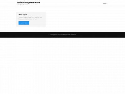 techdoorsystem.com snapshot