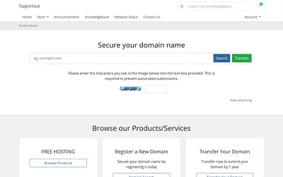 taqnihost.com snapshot