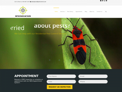 sanddpestcontrol.com snapshot