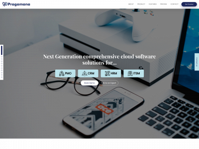 pragamana.com snapshot
