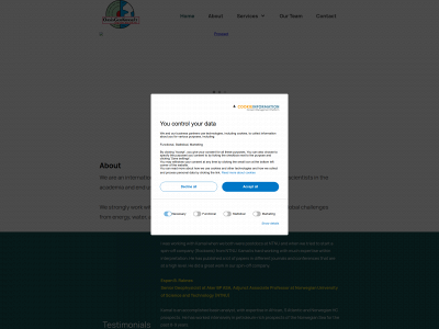oasisgeokonsult.com snapshot