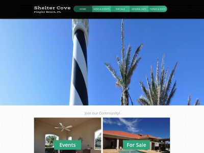 sheltercovehoa.com snapshot