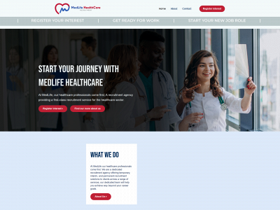 medlifehealthcare.co.uk snapshot
