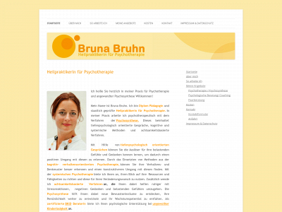 psychotherapie-bruhn.de snapshot