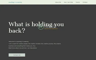 coaching4creativity.co.uk snapshot