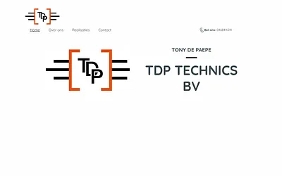 tdptechnics.be snapshot