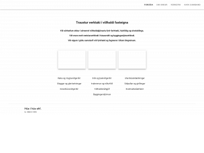 www.arbaerehf.is snapshot