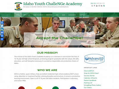 idyouthchallenge.com snapshot