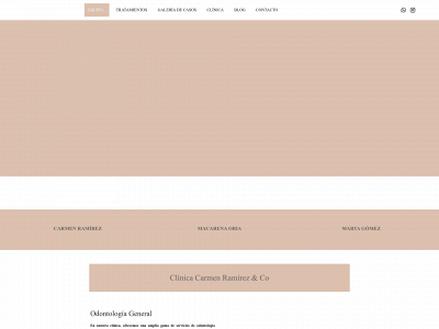 clinicacarmenramirez.com snapshot