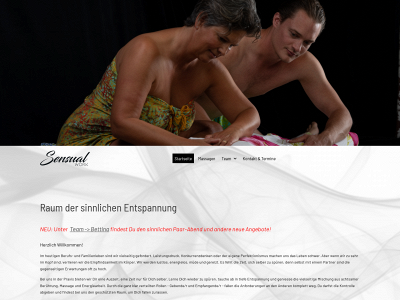 sensualwork.ch snapshot