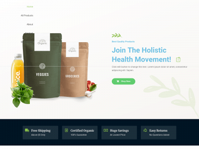 topholisticproducts.com snapshot