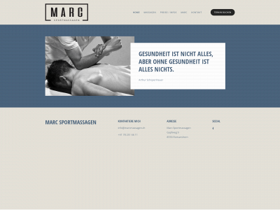 marcmassagen.ch snapshot