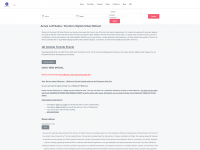 annexloftsuites.com snapshot