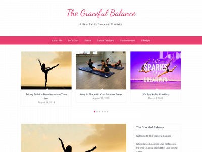 thegracefulbalance.com snapshot