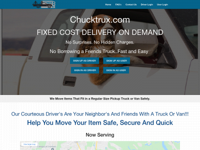 chucktrux.com snapshot