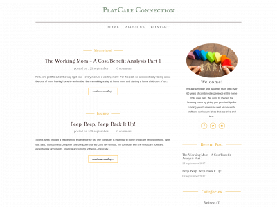 playcareconnection.com snapshot
