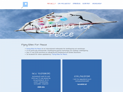 flying-kites-for-peace.se snapshot