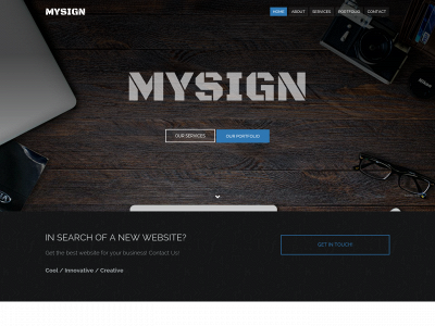mysign.be snapshot