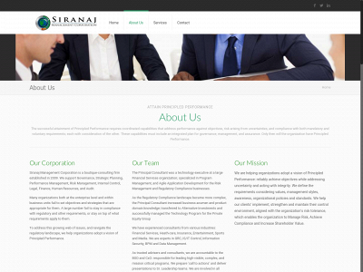 siranajmanagement.com snapshot