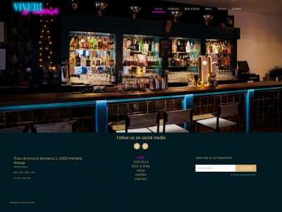 vivericocktails.se snapshot