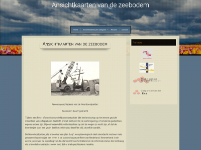ansichtkaartenvandezeebodem.nl snapshot