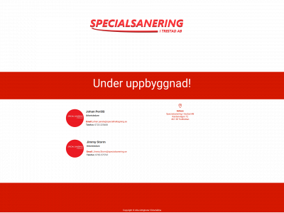 specialsanering.se snapshot