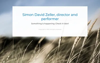 simondavidzeller.com snapshot