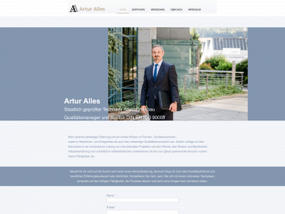 artur-alles.de snapshot