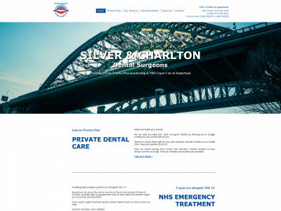 silvercharltondental.co.uk snapshot