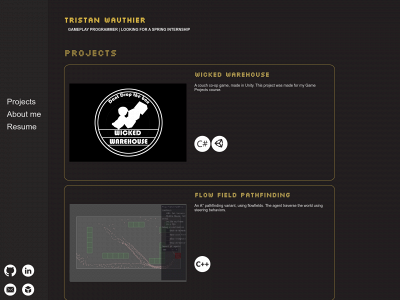 tristanwauthier.com snapshot
