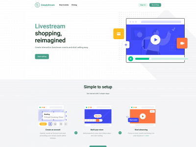 simplystream.me snapshot