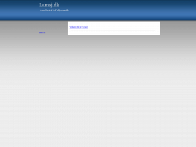 lamsj.dk snapshot