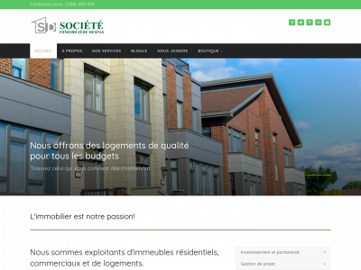 societeimmobilieredespas.com snapshot