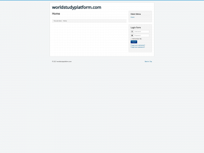 worldstudyplatform.com snapshot