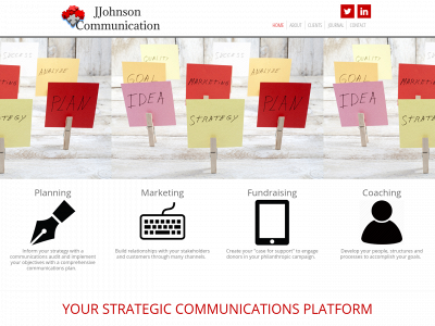 jjohnsoncommunication.com snapshot