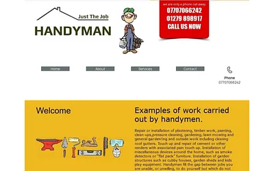 justthejobhandyman.co.uk snapshot
