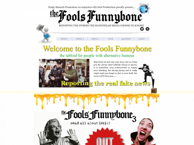 thefoolsfunnybone.com snapshot