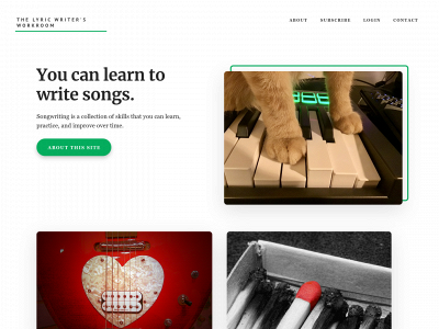 lyricworkroom.com snapshot