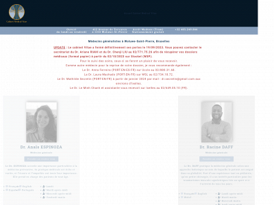 cabinetmedivitae.be snapshot