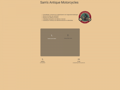 antiquemotorcycles.be snapshot