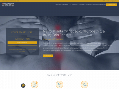 comprehensivespinepain.com snapshot