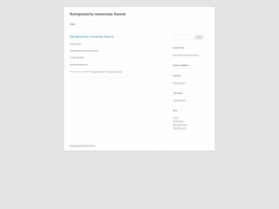svarcas.lt snapshot