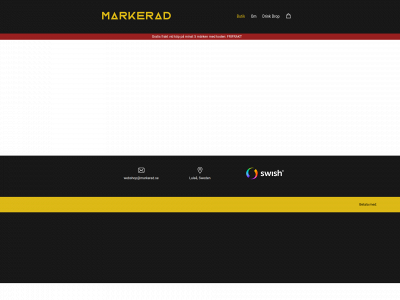 markerad.se snapshot