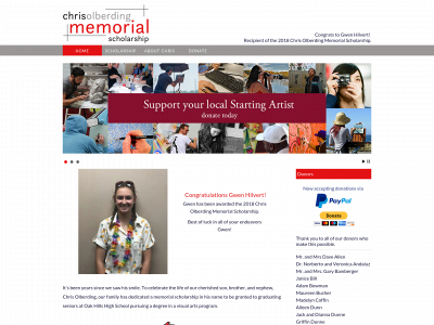 chrisolberdingmemorial.org snapshot