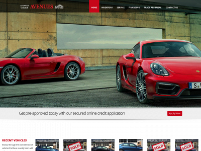 avenuessales.ca snapshot