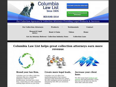 columbialist.com snapshot